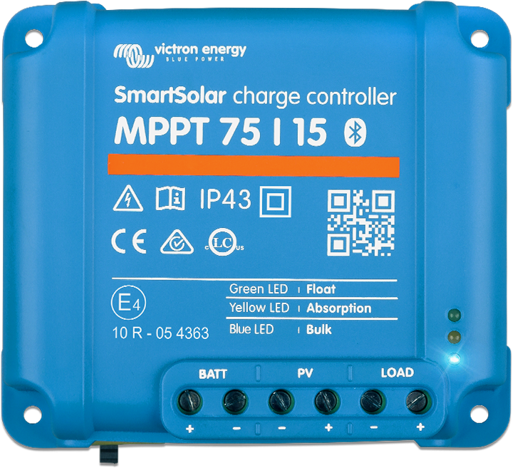 SmartSolar MPPT 75/10、75/15，100/15 和 100/20